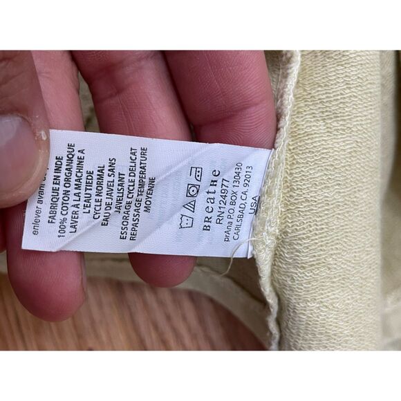 PrAna Parissa Women's Jacket Button Front Jacket L Green Cotton Blend Stretch - Picture 8 of 9